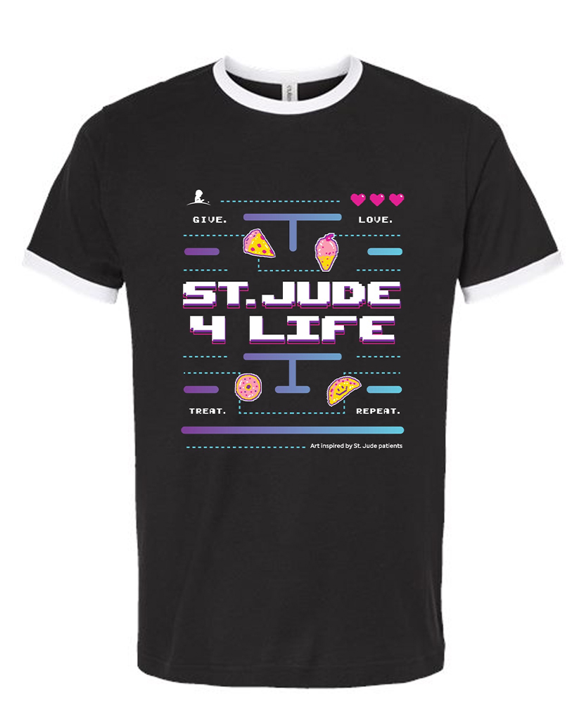 Primary image St. Jude 4 Life Pixel T-Shirt